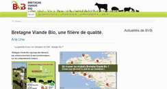 Desktop Screenshot of bretagneviandebio.fr